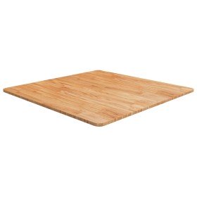 Tablero de mesa cuadrado madera roble marrón claro 80x80x1,5 cm Tablero de mesa cuadrado madera roble marrón claro 80x80x1,5 cm
