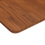 Tablero de mesa cuadrada madera roble marrón oscuro 60x60x1,5cm en Tableros para mesas | Comprar online en Foro24