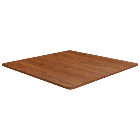 Tablero de mesa cuadrada madera roble marrón oscuro 80x80x1,5cm en Tableros para mesas | Comprar online en Foro24