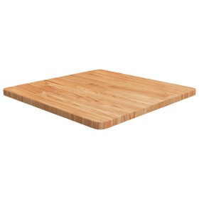 Tablero de mesa cuadrada madera roble marrón claro 60x60x2,5 cm Tablero de mesa cuadrada madera roble marrón claro 60x60x2,5 cm