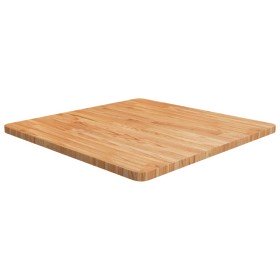 Tablero de mesa cuadrada madera roble marrón claro 70x70x2,5 cm Tablero de mesa cuadrada madera roble marrón claro 70x70x2,5 cm