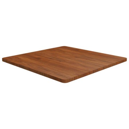 Tablero de mesa cuadrada madera roble marrón oscuro 80x80x2,5cm en Tableros para mesas | Comprar online en Foro24