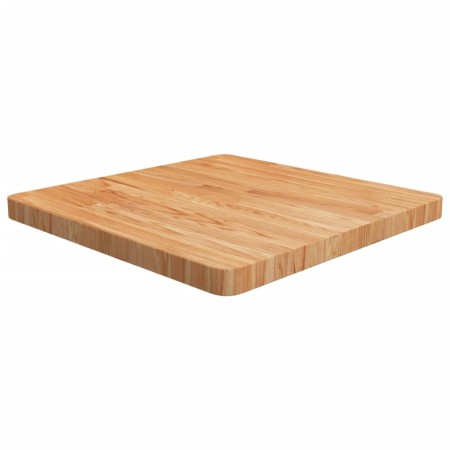 Tablero de mesa cuadrada madera roble marrón claro 60x60x4 cm en Tableros para mesas | Comprar online en Foro24