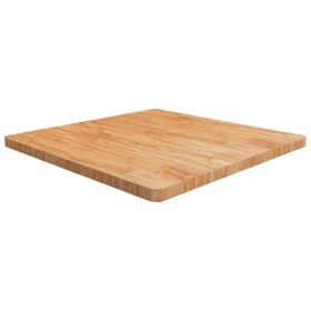 Tablero de mesa cuadrada madera roble marrón claro 90x90x4 cm Tablero de mesa cuadrada madera roble marrón claro 90x90x4 cm