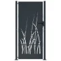 Anthrazitgrau Stahl Gartentür Gras Design 105x180 cm von vidaXL, Gartentore - Ref: Foro24-153170, Preis: 318,41 €, Rabatt: %