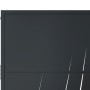 Anthrazitgrau Stahl Gartentür Gras Design 105x180 cm von vidaXL, Gartentore - Ref: Foro24-153170, Preis: 349,58 €, Rabatt: %