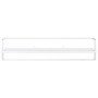 Toallero de hierro blanco 95x25x22 cm