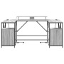 Escritorio Gris sonoma 182 x 101 x 87.5 cm Madera contrachapada