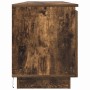 Mueble de TV con LED Roble ahumado 180 x 38 x 49 cm