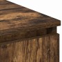 Mueble de TV con LED Roble ahumado 180 x 38 x 49 cm