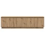 Mueble de TV con LED Roble artisan 180 x 38 x 49 cm