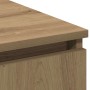 Mueble de TV con LED Roble artisan 180 x 38 x 49 cm
