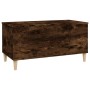 Couchtisch aus geräuchertem Eichenfurnier 90x44,5x45 cm von vidaXL, Couchtisch - Ref: Foro24-819585, Preis: 63,74 €, Rabatt: %