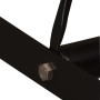 Tisch und 4 Barhocker aus massivem recyceltem Holz, echtem Leder, Leinwand von vidaXL, Möbelsets für Küchen und Esszimmer - R...