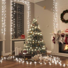 Tira de luces compacta con 3000 LED PVC blanco frío 65 m en Luces de Navidad | Comprar online en Foro24