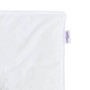 Juego de Edredón con almohada 2 pcs Blanco 155 x 220 cm Plumas