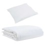 Juego de Edredón con almohada 2 pcs 155 x 200 cm Plumas