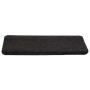 Alfombrilla autoadhesiva de escalera 15 uds 65x24,5x3,5 cm