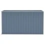 Gartenhaus aus verzinktem Stahl Wand grau 118x288x178 cm von vidaXL, Schuppen - Ref: Foro24-316226, Preis: 253,93 €, Rabatt: %