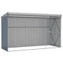 Gartenhaus aus verzinktem Stahl Wand grau 118x288x178 cm von vidaXL, Schuppen - Ref: Foro24-316226, Preis: 253,93 €, Rabatt: %