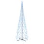 Árbol de Navidad cónico 3000 LED azul 230x800 cm