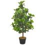 Planta artificial árbol de laurel con macetero 90 cm verde