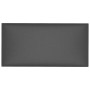 Paneles de pared 12 uds cuero sintético gris 30x15 cm 0,54 m²