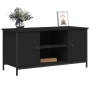 Möbel für TV aus schwarzem Sperrholz 100x40x50 cm von vidaXL, TV-Möbel - Ref: Foro24-832763, Preis: 75,30 €, Rabatt: %