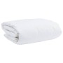 Juego de Edredón con almohada 2 pcs Blanco 155 x 200 cm Plumas