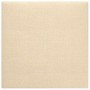 Paneles de pared 12 uds tela color crema 30x30 cm 1,08 m²