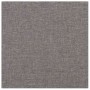 Paneles de pared 12 uds tela gris claro 30x30 cm 1,08 m²