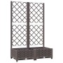 Pflanzgefäß mit braunem PP-Gitter 80x40x121,5 cm von vidaXL, Töpfe und Pflanzgefäße - Ref: Foro24-318260, Preis: 76,04 €, Rab...