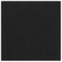 Paneles de pared 12 uds tela negro 30x30 cm 1,08 m²