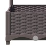 Pflanzgefäß mit braunem PP-Gitter 80x40x121,5 cm von vidaXL, Töpfe und Pflanzgefäße - Ref: Foro24-318260, Preis: 76,04 €, Rab...