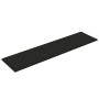 Paneles de pared 12 uds tela negro 60x15 cm 1,08 m²