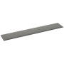 Paneles de pared 12 uds tela gris claro 90x15 cm 1,62 m²