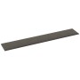 Paneles de pared 12 uds terciopelo gris oscuro 90x15 cm 1,62 m²