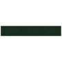Paneles de pared 12 uds terciopelo verde oscuro 90x15 cm 1,62m²