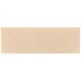 Paneles de pared 12 uds tela color crema 90x30 cm 3,24 m²