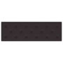 Paneles de pared 12 uds cuero sintético negro 90x30 cm 3,24 m²