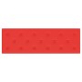 Paneles de pared 12 uds cuero sintético rojo 90x30 cm 3,24 m²