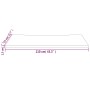 Tablero de escritorio madera maciza pino blanco 110x55x2,5 cm von vidaXL, Schreibtischzubehör und Produkte - Ref: Foro24-8244...