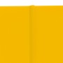 Paneles de pared 12 uds terciopelo amarillo 90x15 cm 1,62 m²