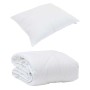 Edredón con Cojín Otro 2 pcs Blanco 140 x 220 cm Microfibra