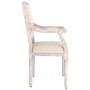 Sillón de lino 54x59x99 cm