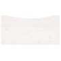Massivholz Schreibtischplatte Kiefer Weiß 100x50x2,5 cm von vidaXL, Schreibtischzubehör und Produkte - Ref: Foro24-824431, Pr...