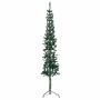 Medio árbol de Navidad artificial con soporte verde 120 cm en Arboles de navidad | Comprar online en Foro24
