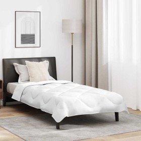 Edredón de Verano con Almohada Otro 2 pcs Blanco 155 x 220 cm