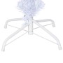 Árbol de Navidad artificial al revés con soporte blanco 150 cm