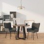 Sillas de comedor 2 unidades terciopelo gris oscuro en Sillas de comedor | Comprar online en Foro24